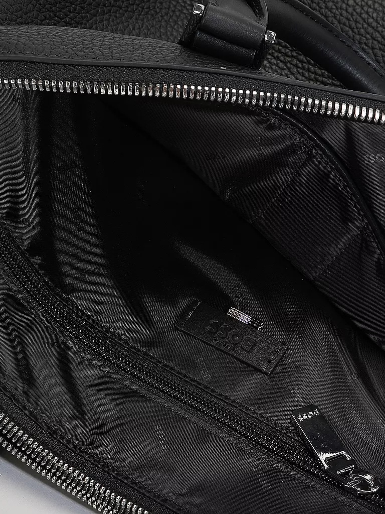 BOSS | Ledertasche - Aktentasche NEW CROSSTOWN  | Noir