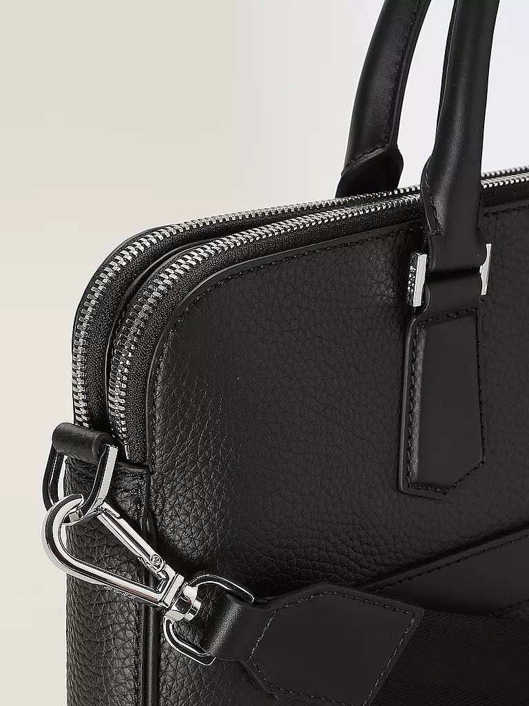 BOSS | Ledertasche - Aktentasche NEW CROSSTOWN  | Noir