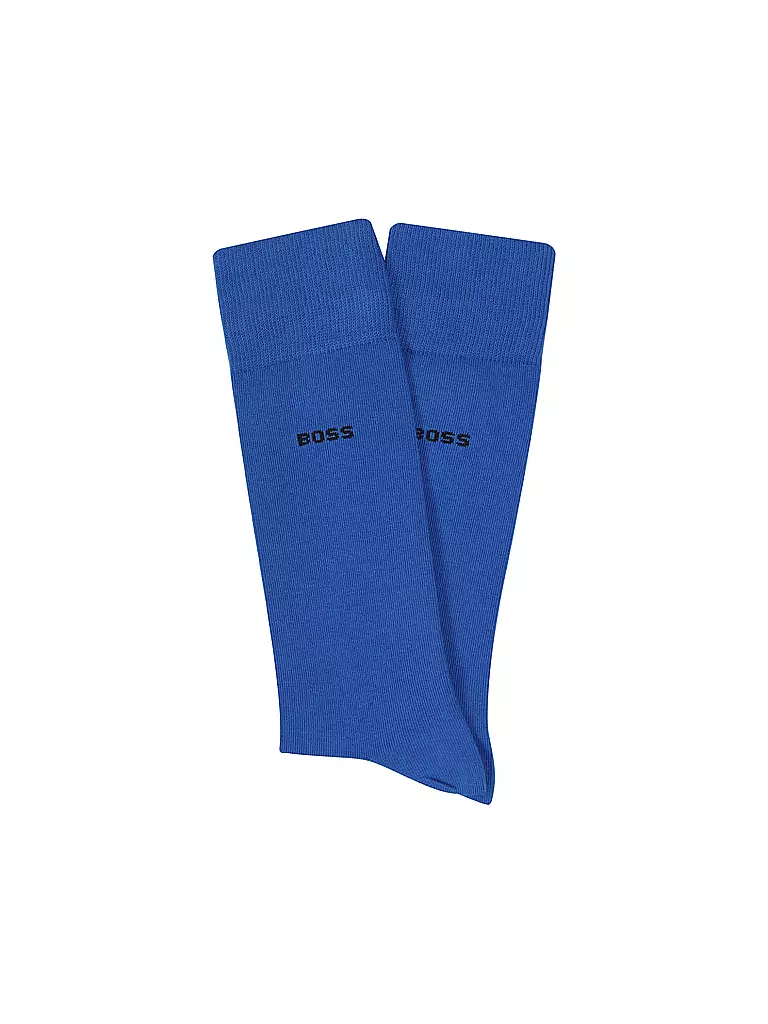 BOSS | Lot de 2 paires de chaussettes bleu vif | Bleu