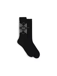 BOSS | Chaussettes lot de 2 gris moyen | Noir