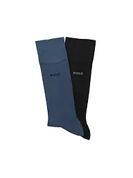 BOSS | Lot de 2 paires de chaussettes | Bleu