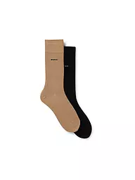 BOSS | Lot de 2 paires de chaussettes | Camel
