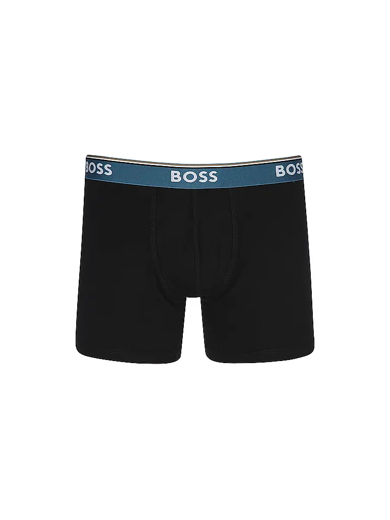 BOSS | Lot de 3 boxers open miscellane | Bleu