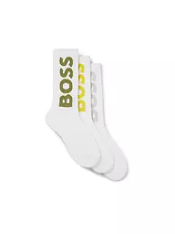 BOSS | Lot de 3 paires de chaussettes open miscellaneous | Blanc