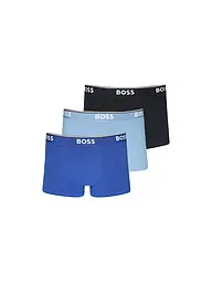 BOSS | Lot de 3 slips open miscellane | Bleu