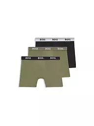 BOSS | Lot de 3 slips open miscellane | Olive