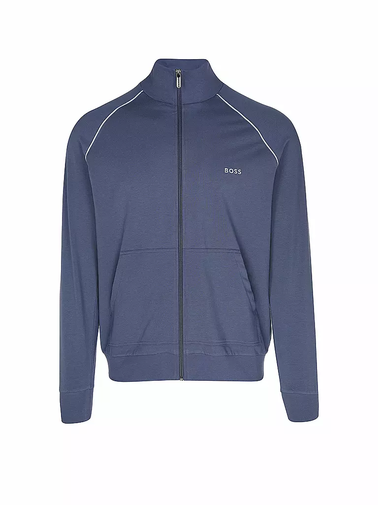 BOSS | Loungewear Jacke  | Bleu