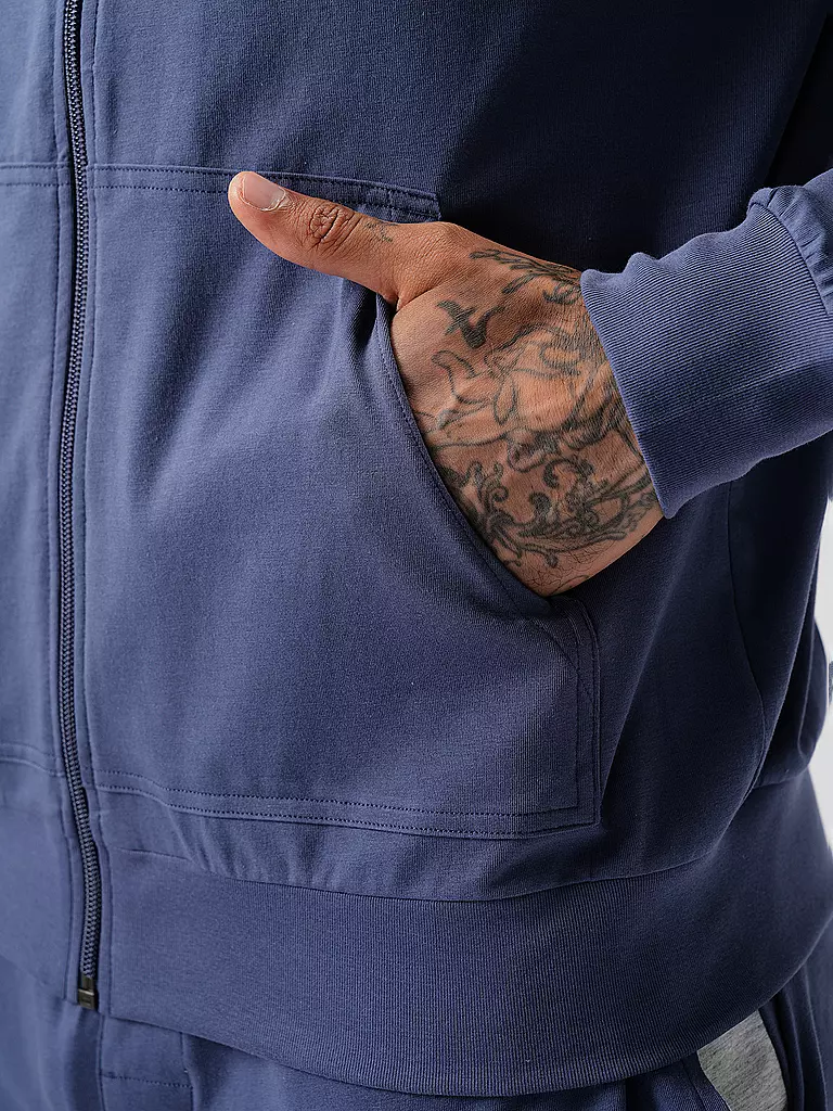 BOSS | Loungewear Jacke  | Bleu