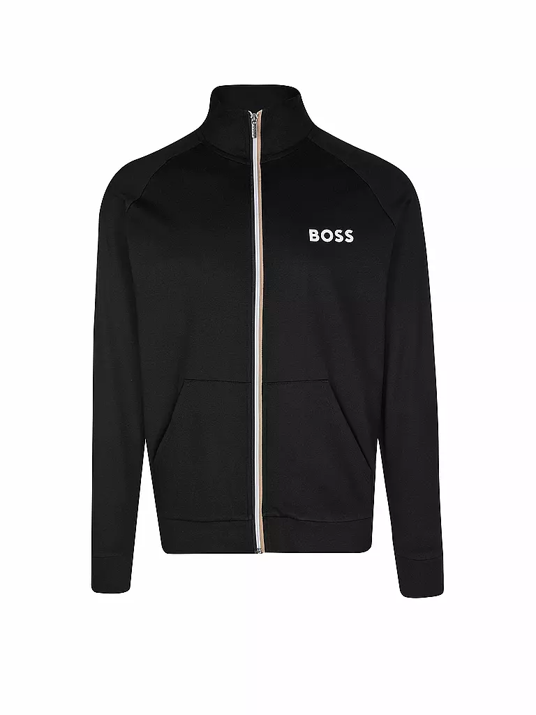 BOSS | Loungewear Jacke | Noir