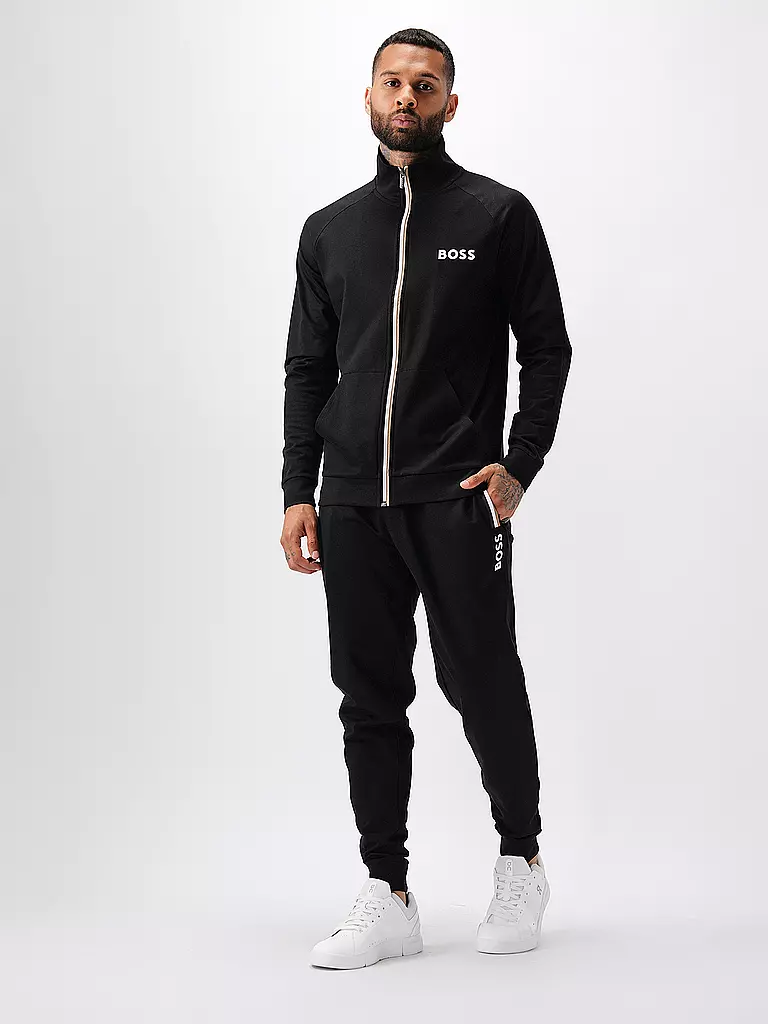 BOSS | Loungewear Jacke | Noir
