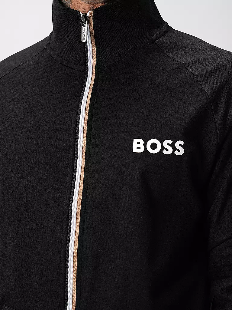 BOSS | Loungewear Jacke | Noir