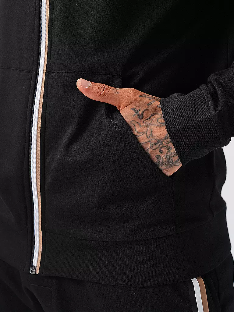 BOSS | Loungewear Jacke | Noir
