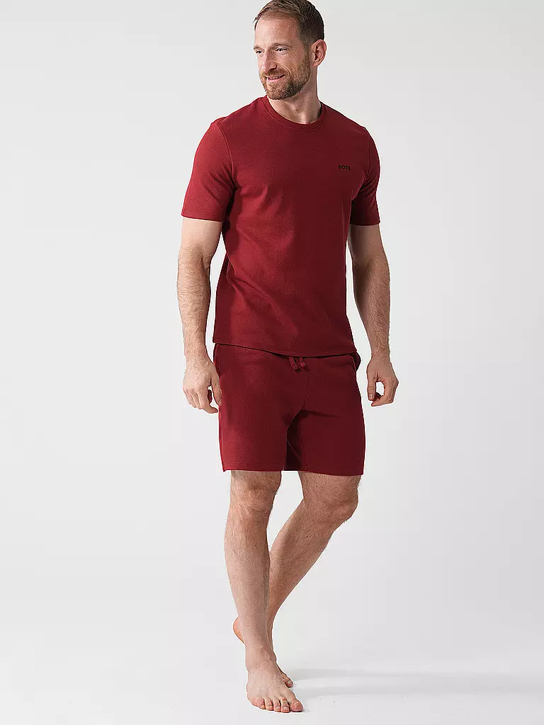 BOSS | Loungewear Shorts | Rouge foncé
