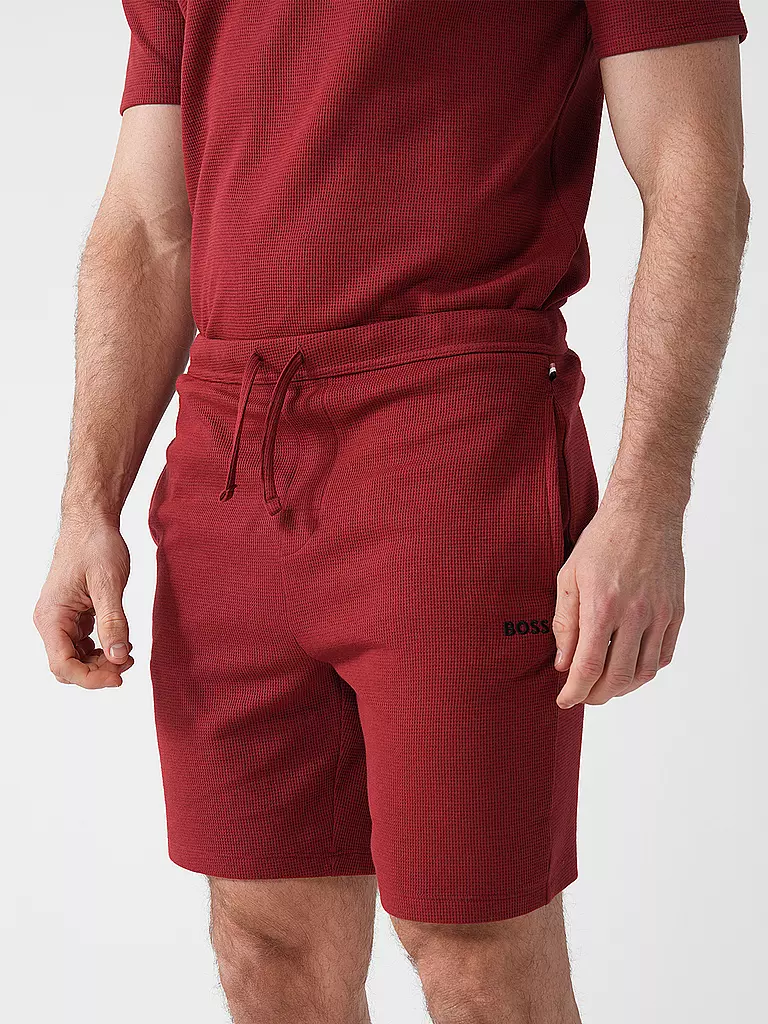 BOSS | Loungewear Shorts | Rouge foncé