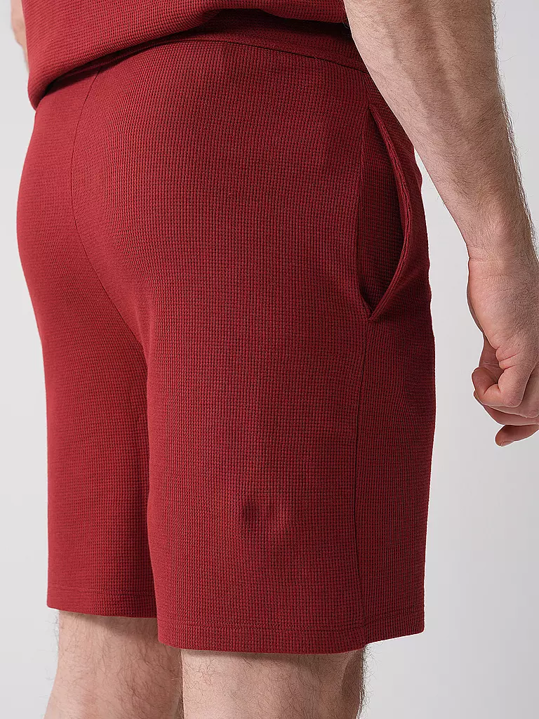 BOSS | Loungewear Shorts | Rouge foncé