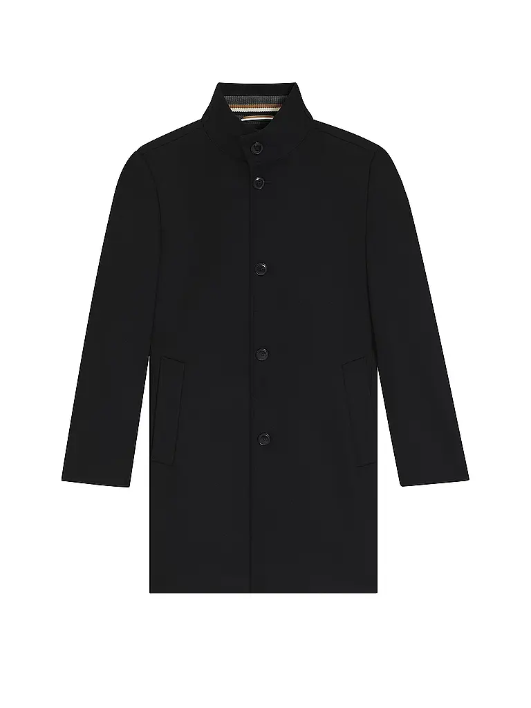 BOSS | Manteau en laine H-HYDE-SU | schwarz