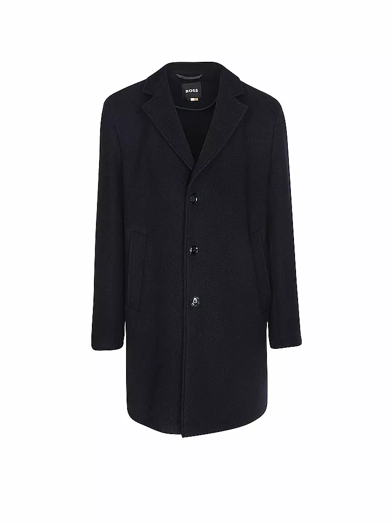BOSS | Manteau en laine | dunkelblau