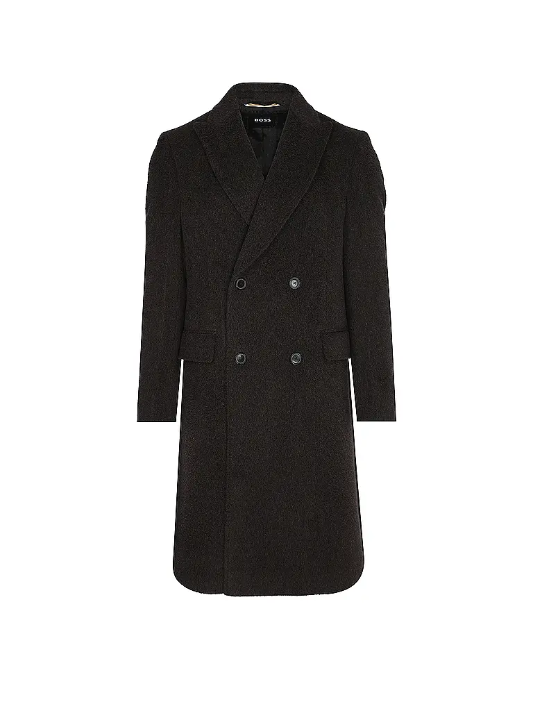 BOSS | Manteau en laine | braun