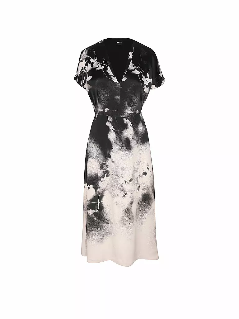 BOSS | Midikleid DIESHANA | Bleu foncé