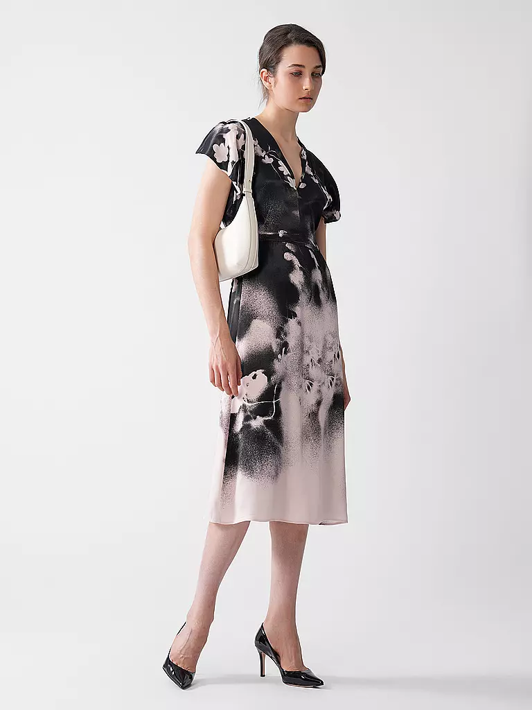 BOSS | Midikleid DIESHANA | Bleu foncé