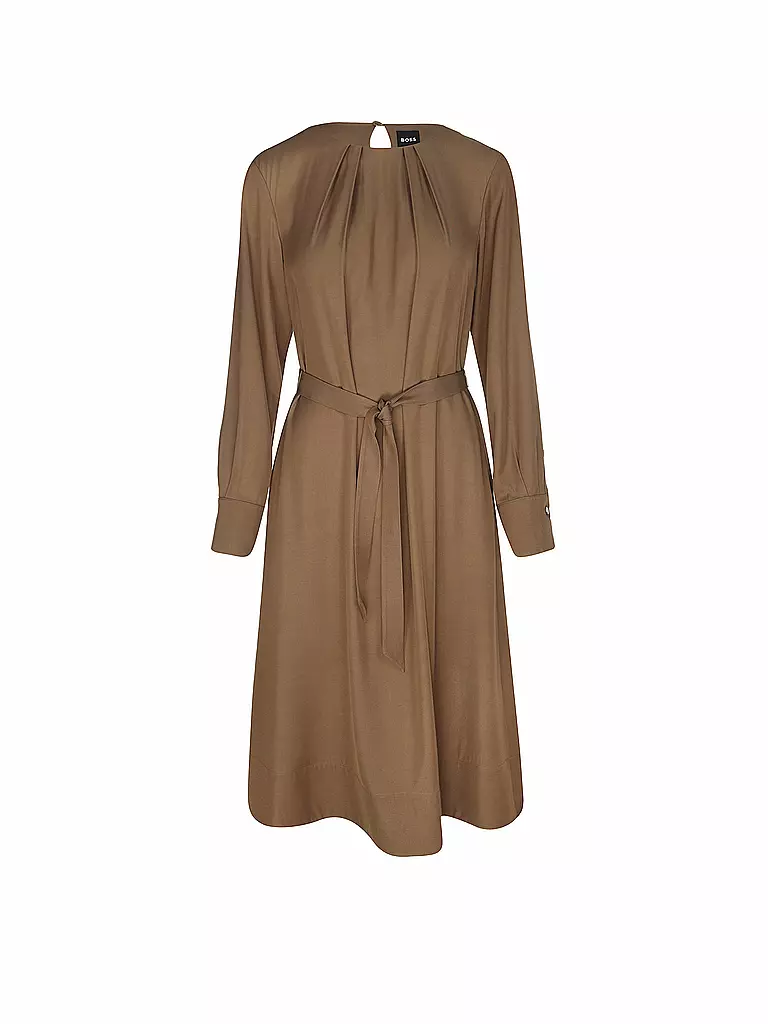 BOSS | Midikleid DOCELIA | Marron