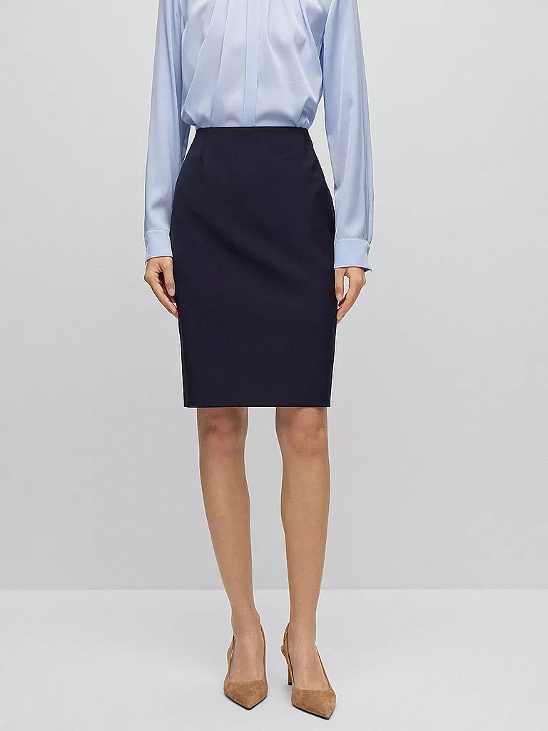 BOSS | Mini-jupe slim fit VILEAH | dunkelblau