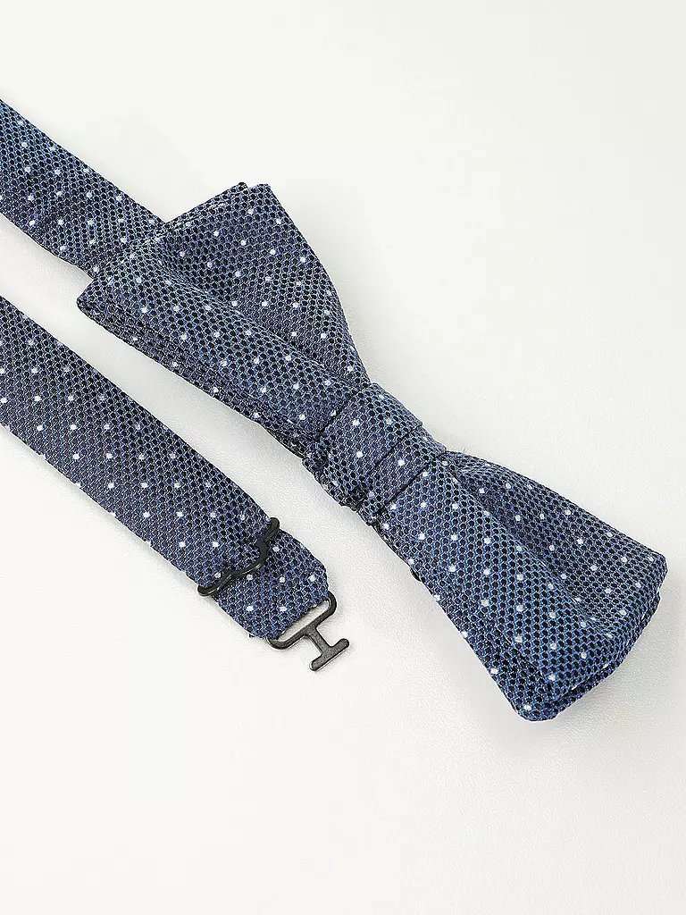 BOSS | Nœud papillon en maille | dunkelblau