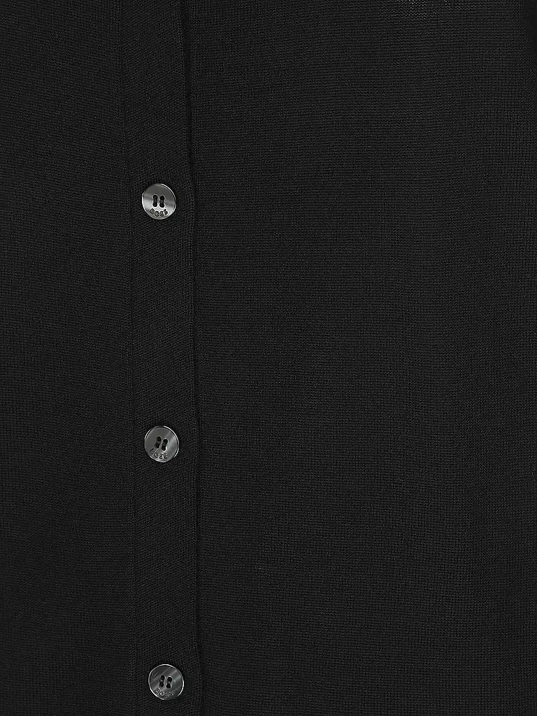 BOSS | Nom du produit: Strickjacke FONAMI | Noir