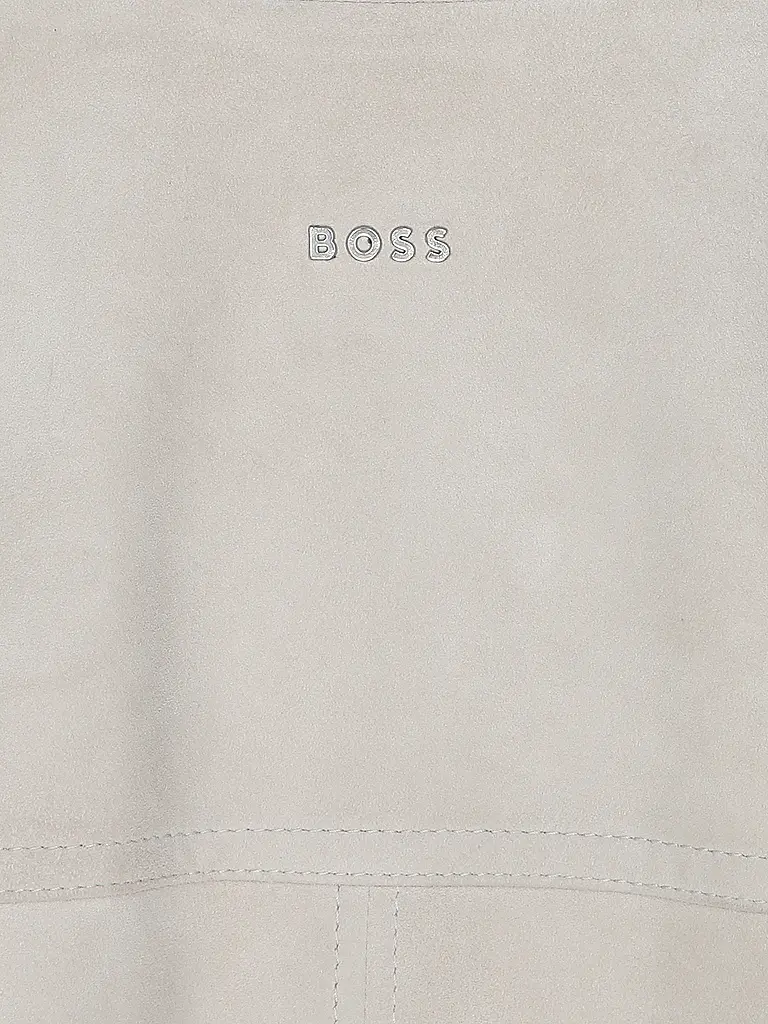 BOSS | Nom du produit: Veste en cuir JOHOT | Beige
