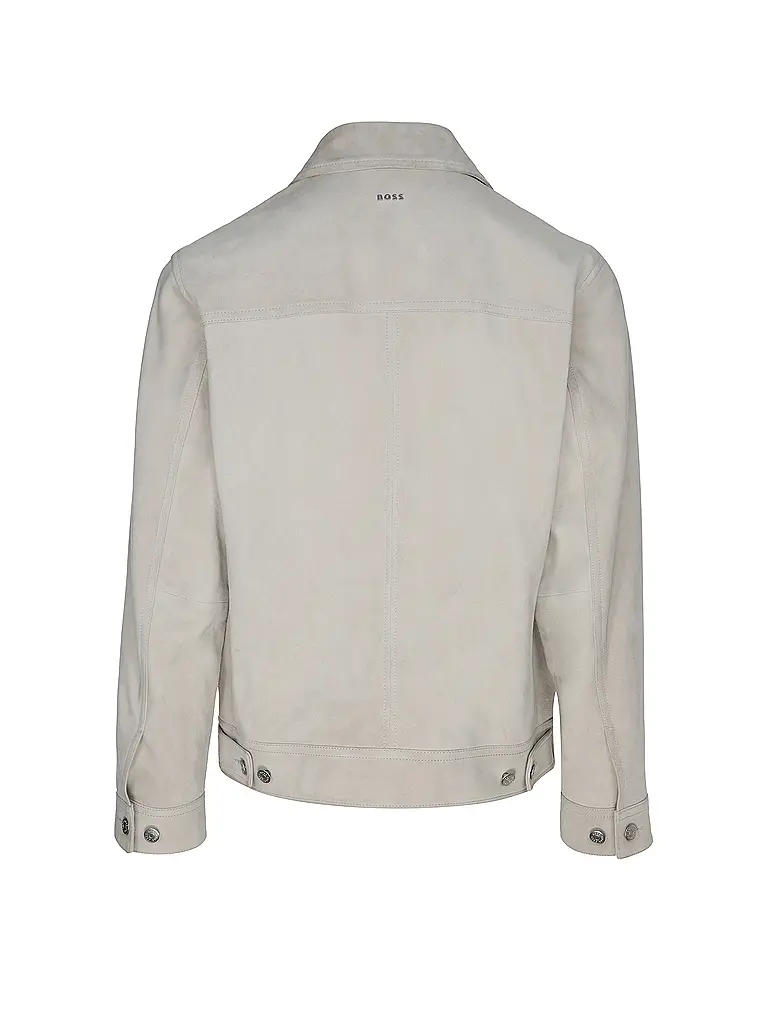 BOSS | Nom du produit: Veste en cuir JOHOT | Beige