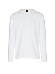 BOSS | Nom du produit : T-shirt à manches longues TEMPESTO
Marque : BOSS
Couleur : blanc
Catégories : Mode, Homme

Longueur des manches : Manches longues
Encolure : Col rond
Matière : Jersey, Coton, Stretch
Motif : Uni
Coupe (vêtements d'extérieur) : Regula | Blanc