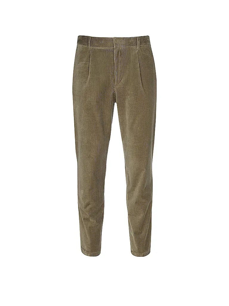 BOSS | Pantalon de costume coupe fuselée C PERIN | Olive