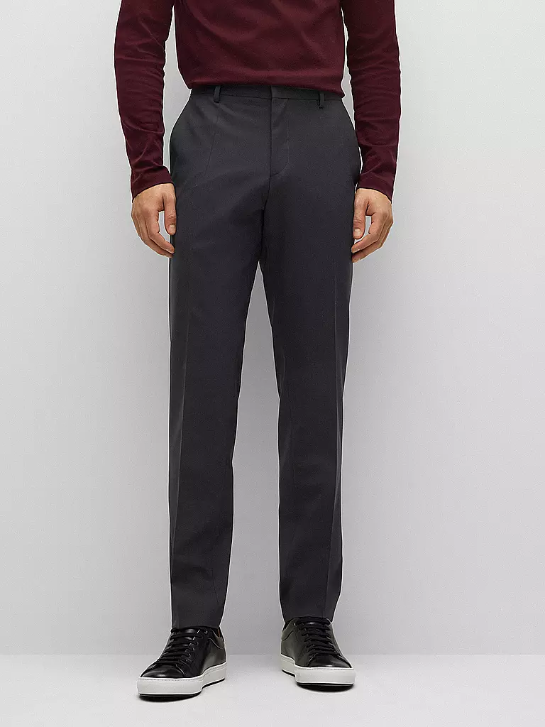 BOSS | Pantalon de costume slim fit GENUIUS | schwarz