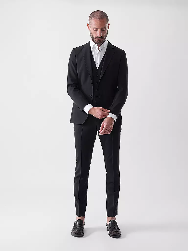 BOSS | Pantalon de costume | schwarz