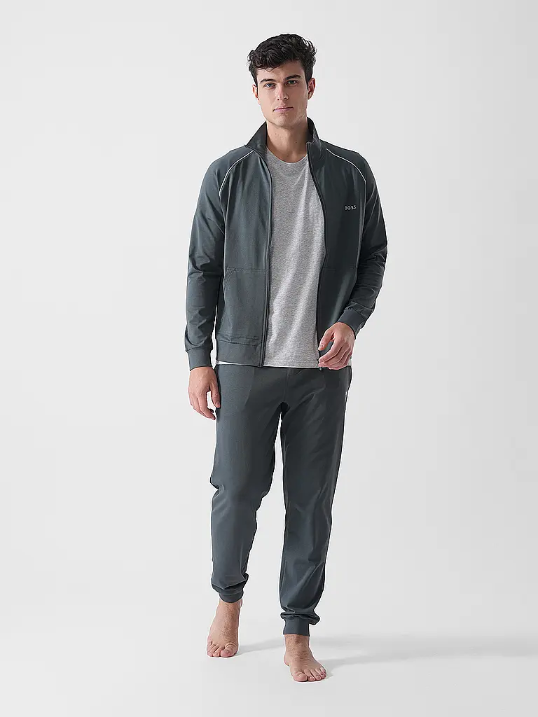 BOSS | Pantalon de détente | dunkelgrün