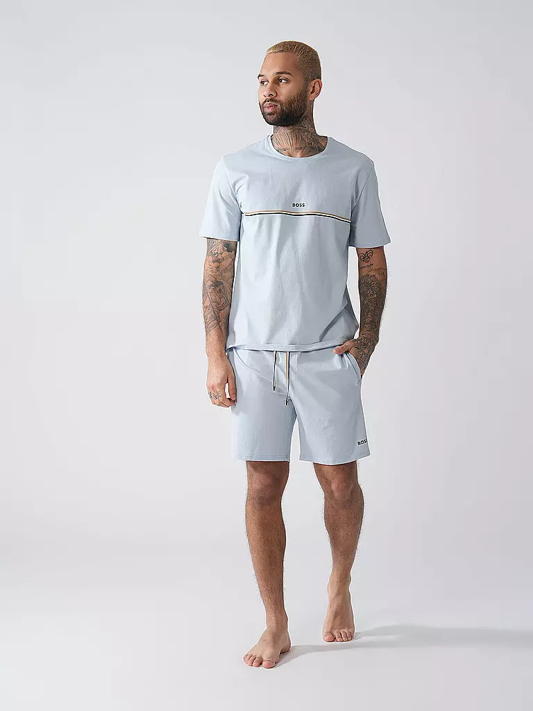 BOSS | Pantalon de pyjama - Short | Bleu clair