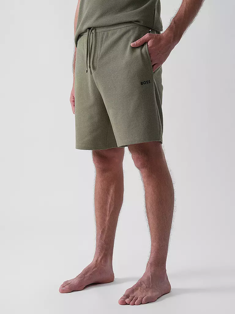 BOSS | Pantalon de pyjama - Short | Olive