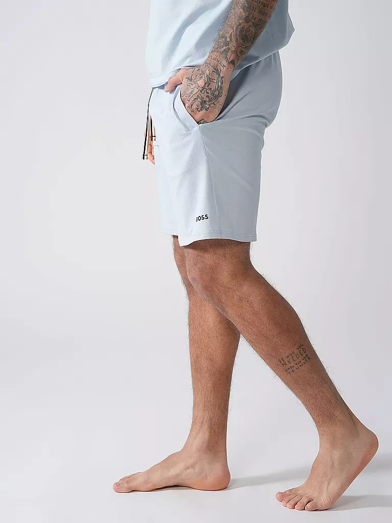BOSS | Pantalon de pyjama - Short | Bleu clair
