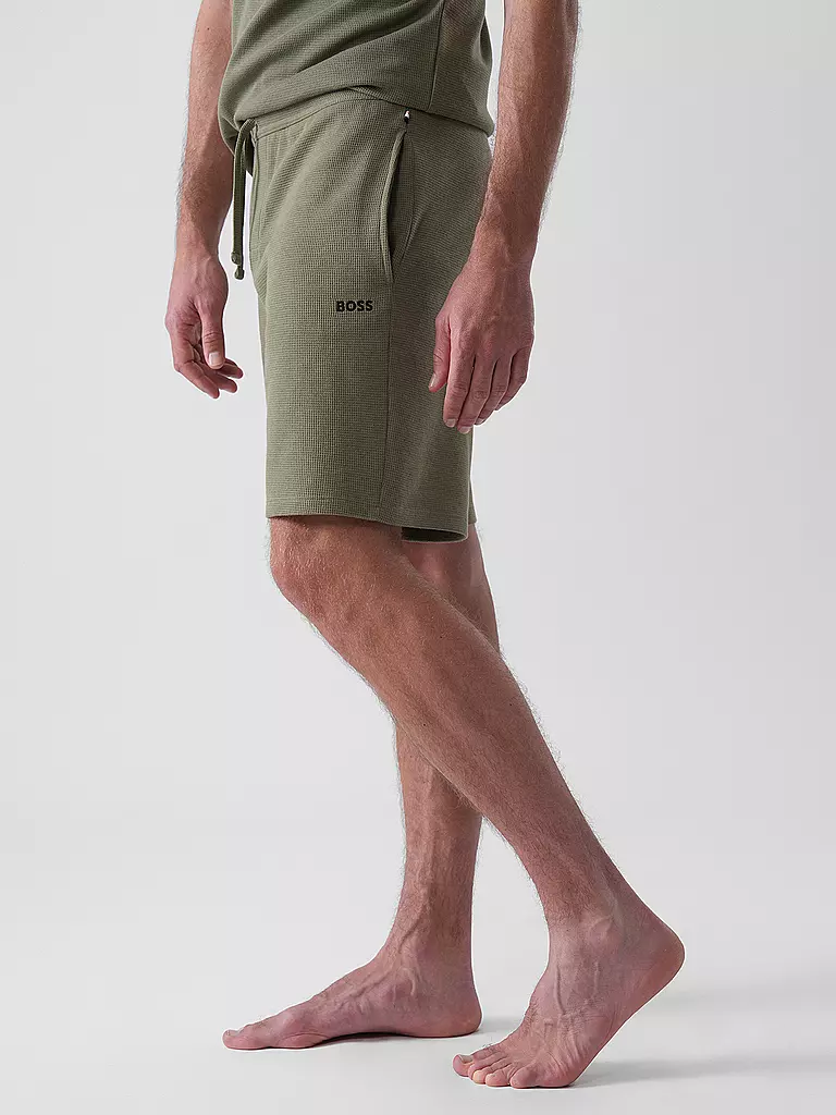 BOSS | Pantalon de pyjama - Short | Olive