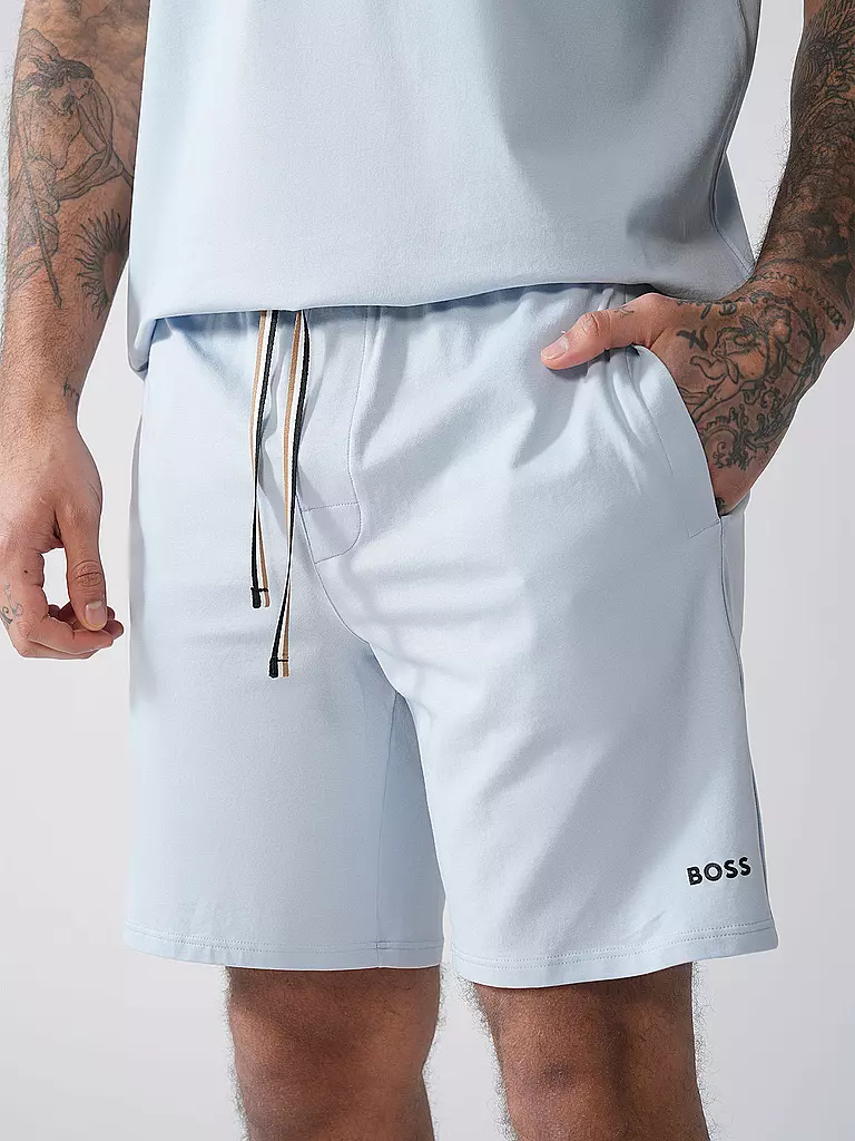 BOSS | Pantalon de pyjama - Short | Bleu clair