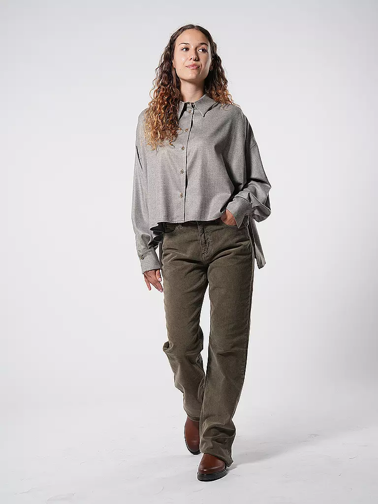 BOSS | Pantalon en velours côtelé | braun