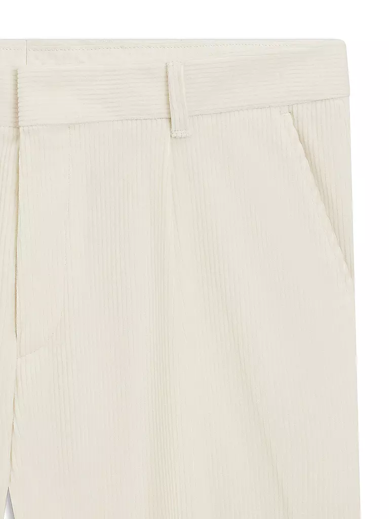BOSS | Pantalon en velours côtelé | creme