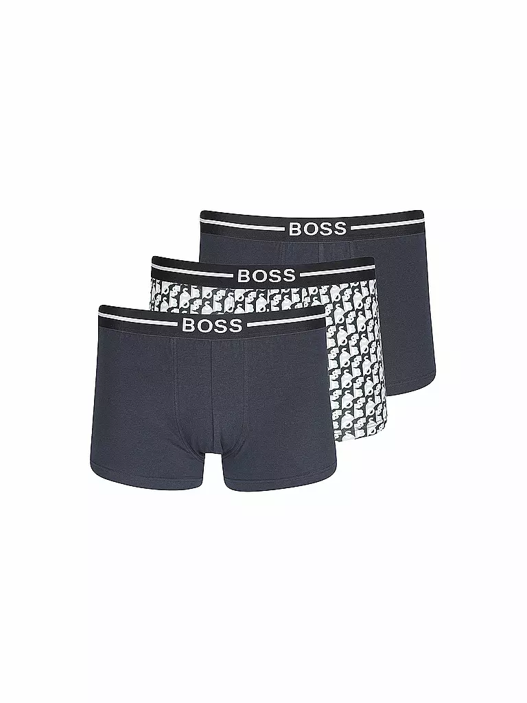 BOSS | Pants 3er Pkg. schwarz gemustert | Noir
