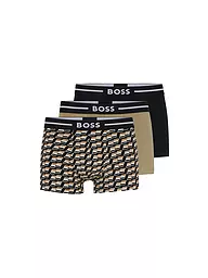 BOSS | Pants lot de 3 noir olive à motifs | Noir