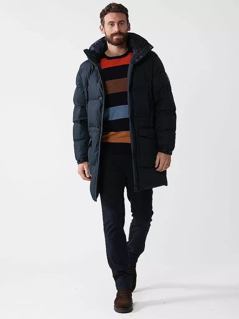 BOSS | Parka H-CONDOLO2 | Bleu foncé
