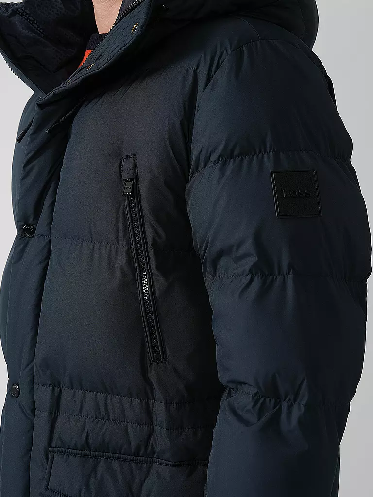 BOSS | Parka H-CONDOLO2 | Bleu foncé