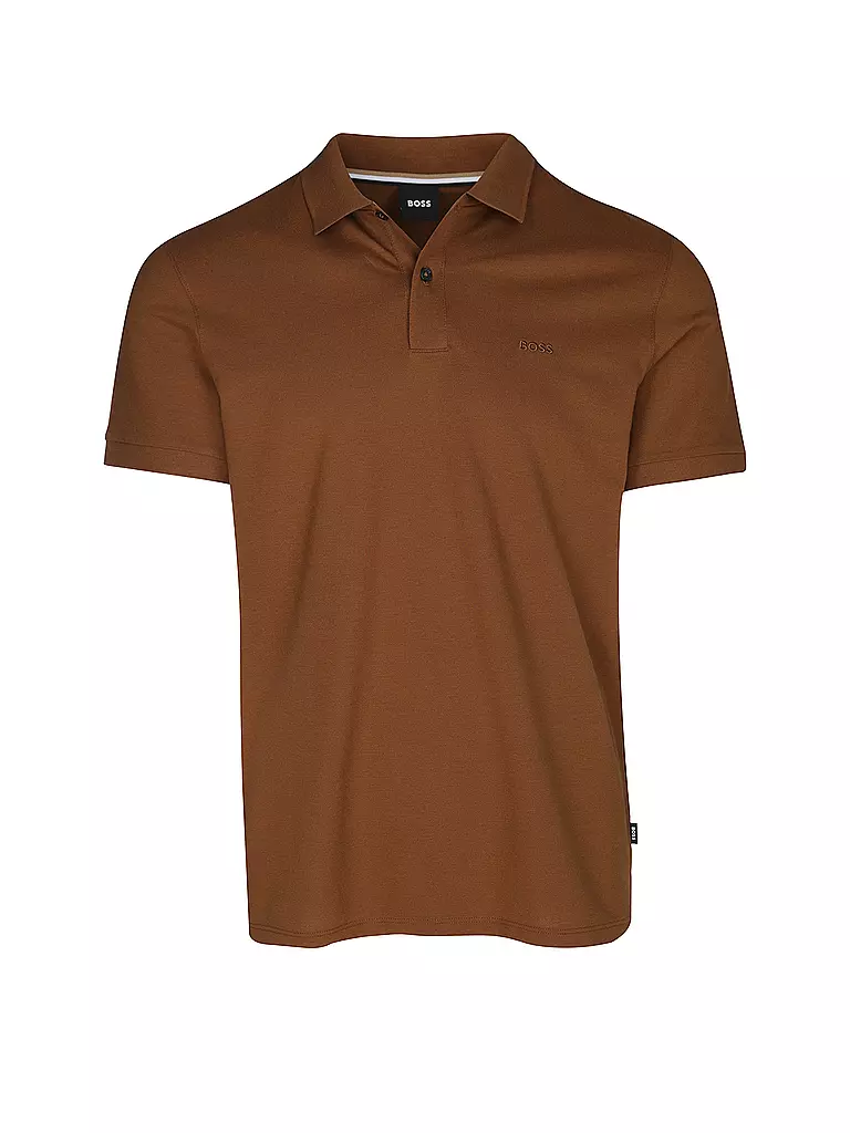 BOSS | Polo coupe droite PALLAS | braun