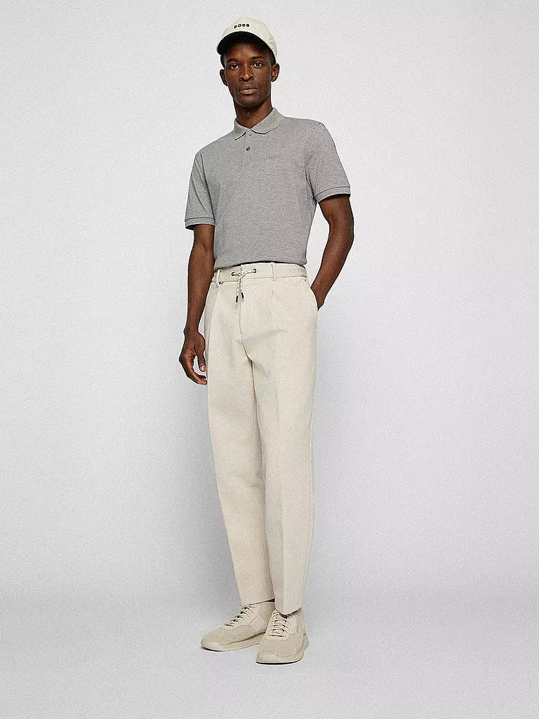 BOSS | Polo coupe droite PALLAS | grau