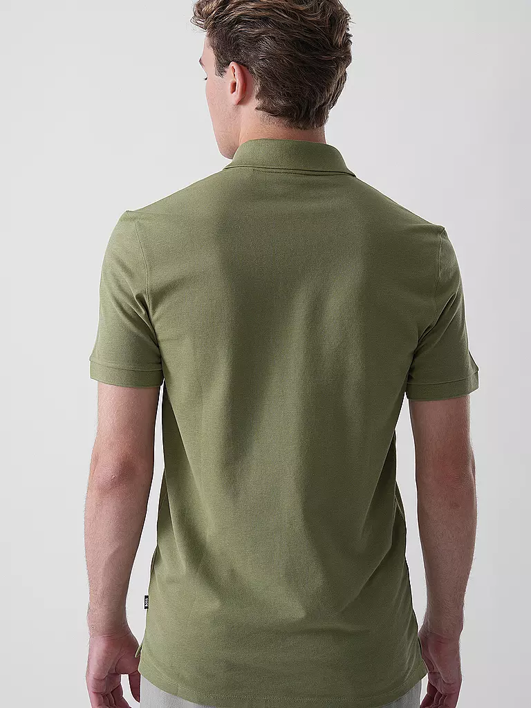 BOSS | Polo coupe droite PALLAS | hellgrün