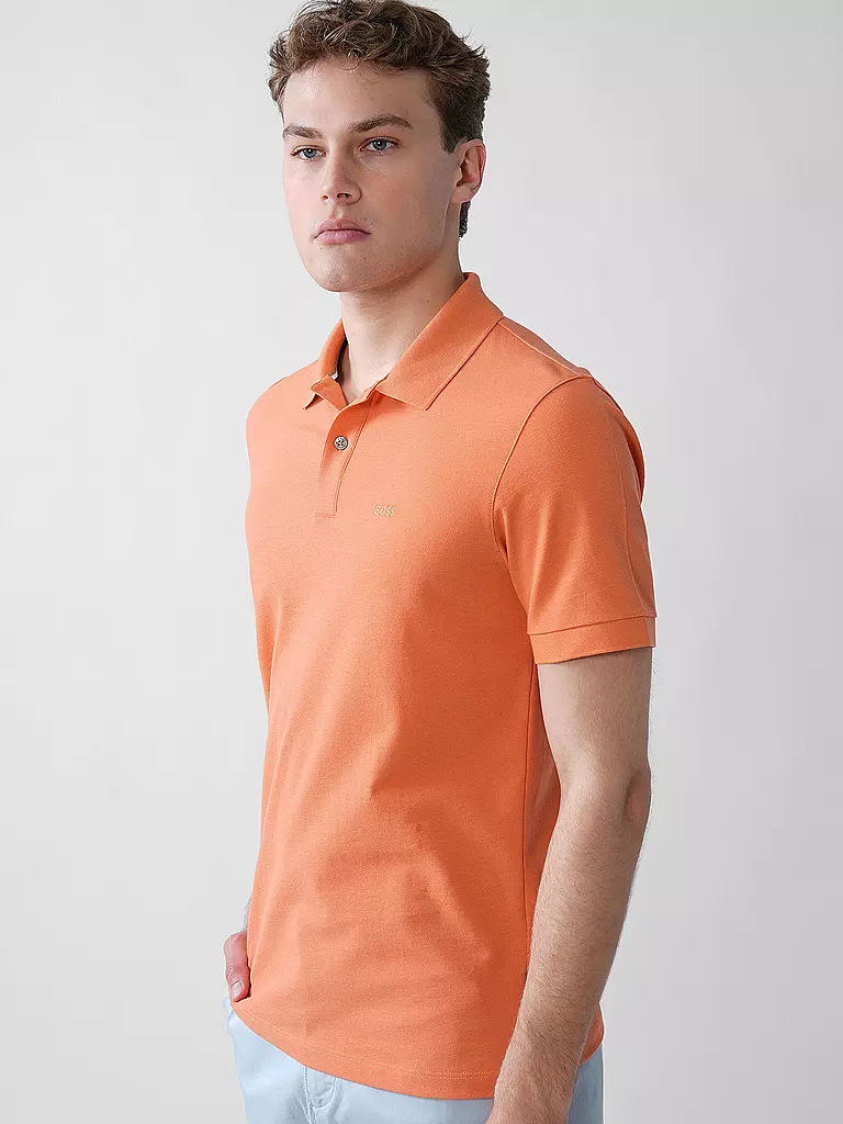 BOSS | Polo coupe droite PALLAS | orange